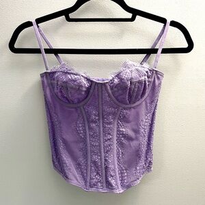 Urban Outfitters “Out From Under Modern Love” Corset Top